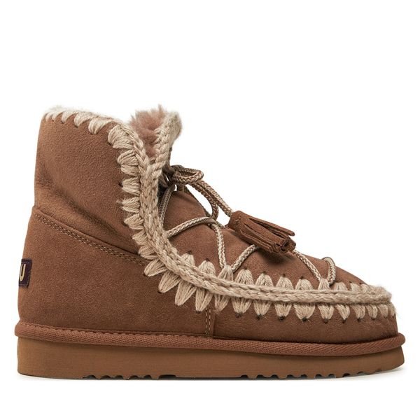 Mou Škornji za sneg Mou Eskimo Scoubidoo Lace FW101124A Rjava