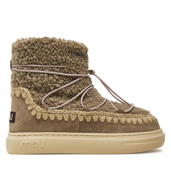 Mou Škornji za sneg Mou Eskimo Sneaker Bold Scoub Lace FW411012A Siva