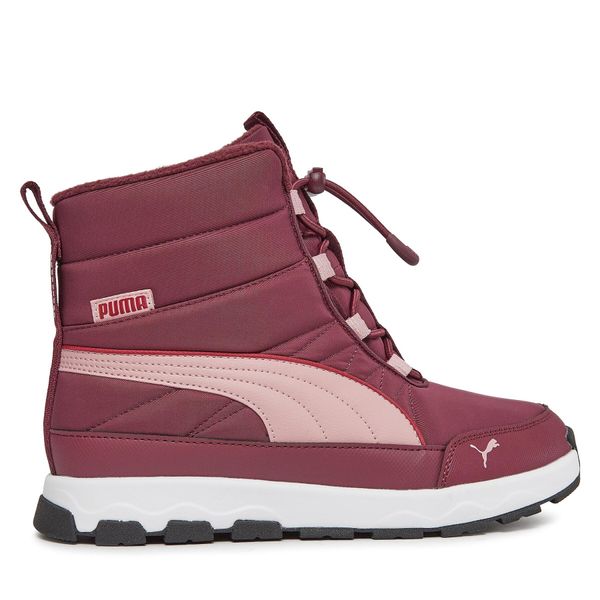 Puma Škornji za sneg Puma Evolve Boot Jr 392644 04 Bordo rdeča