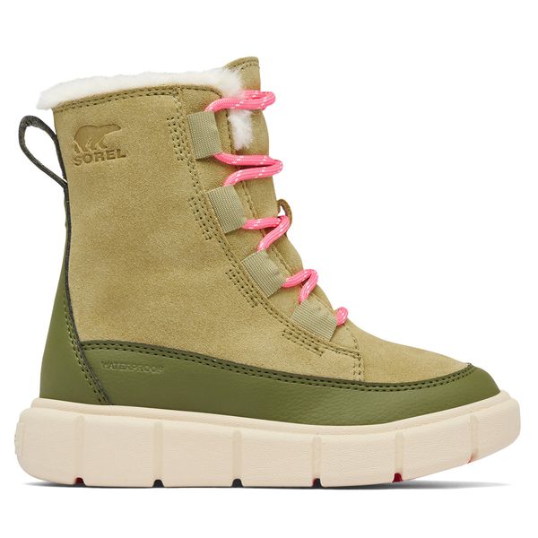 Sorel Škornji za sneg Sorel Explorer™III Lace Wp 2088512327 Zelena