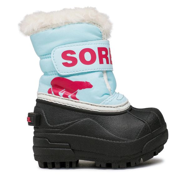 Sorel Škornji za sneg Sorel Toddler Snow Commander NV1960-428 Svetlo modra