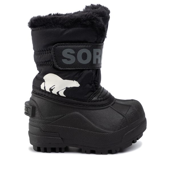 Sorel Škornji za sneg Sorel Toddler Snow Commander NV1960 Black/Charcoal 010