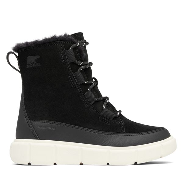 Sorel Škornji za sneg Sorel Youth Explorer III Lace Wp 2088511010 Črna