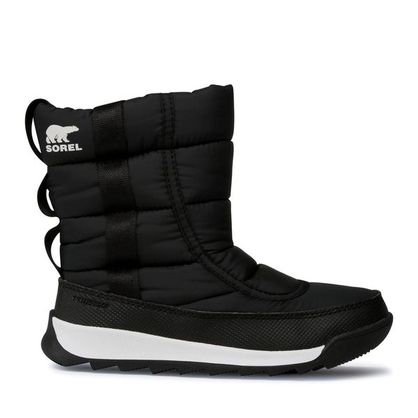 Sorel Škornji za sneg Sorel Youth Whitney II Puffy Mid NY3873 Black 010