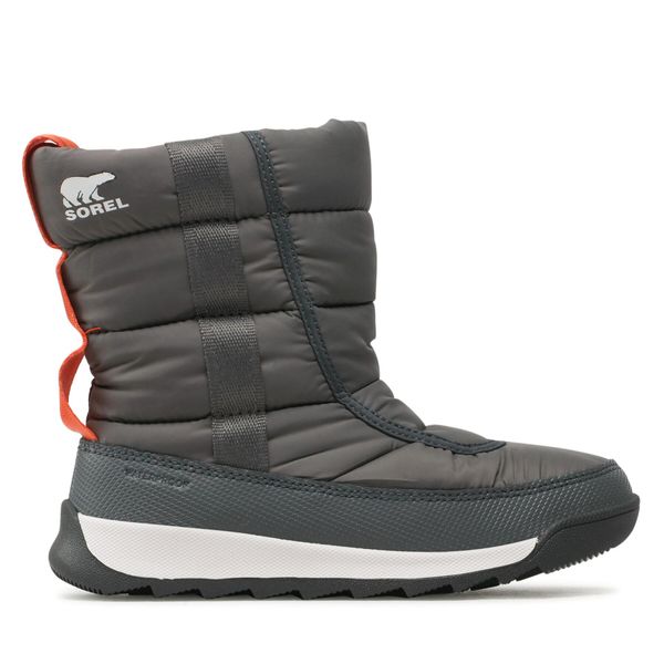 Sorel Škornji za sneg Sorel Youth Whitney™ II Puffy Mid Wp NY3873-054 Siva