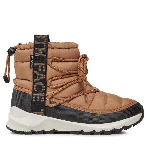 The North Face Škornji za sneg The North Face W Thermoball Lace Up WpNF0A5LWDKOM1 Almond Butter/Tnf Black