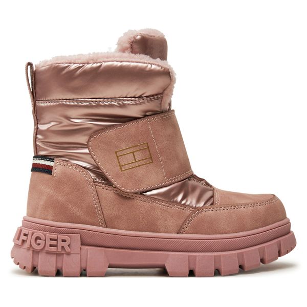 Tommy Hilfiger Škornji za sneg Tommy Hilfiger Fur Boot T1A5-33607-1492 S Roza