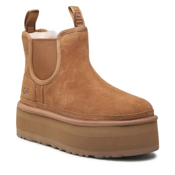 Ugg Škornji za sneg Ugg W Neumel Platform Chelsea 1134526 Rjava