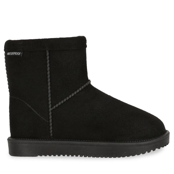 ZigZag Škornji za sneg ZigZag Dax Kids Boot Warm WP Z244383 Črna