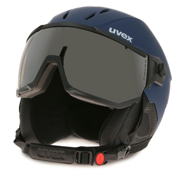 Uvex Smučarska čelada Uvex Instinct Visor 5662601003 Mornarsko modra