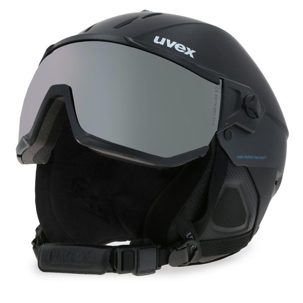 Uvex Smučarska čelada Uvex Instinct visor pro V 5662614007 Črna