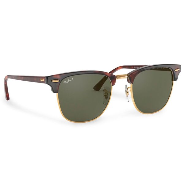 Ray-Ban Sončna očala Ray-Ban Clubmaster 0RB3016 990/58 Rjava