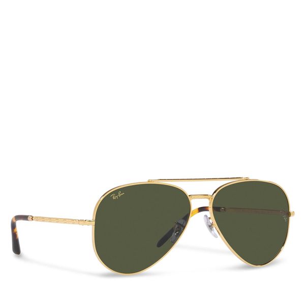 Ray-Ban Sončna očala Ray-Ban New Aviator 0RB3625 919631 Legend Gold/Green