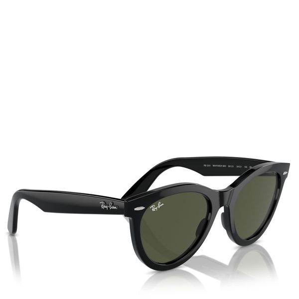 Ray-Ban Sončna očala Ray-Ban Wayfarer Way 0RB2241 901/31 Black/Green