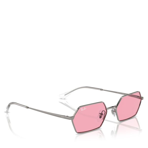 Ray-Ban Sončna očala Ray-Ban Yevi Bio Based 0RB3728 004/84 Gunmetal/Pink
