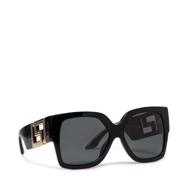 Versace Sončna očala Versace 0VE4402 GB1/87 Black/Dark Grey