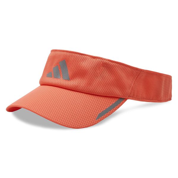 adidas Športni trak s šiltom adidas AEROREADY Running Visor HY5501 Oranžna