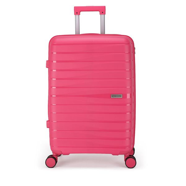 Semi Line Srednji kovček Semi Line T5796-2 Roza