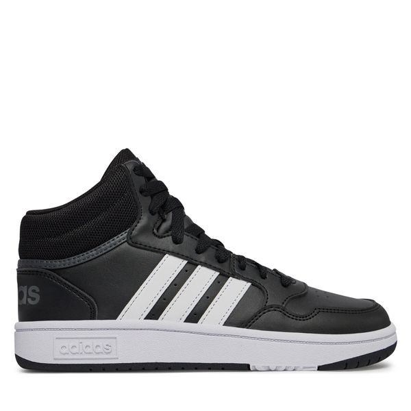 adidas Superge adidas Hoops 3.0 Mid K GW0402 Črna