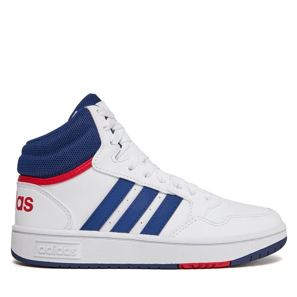 adidas Superge adidas Hoops Mid Shoes GZ9647 Bela