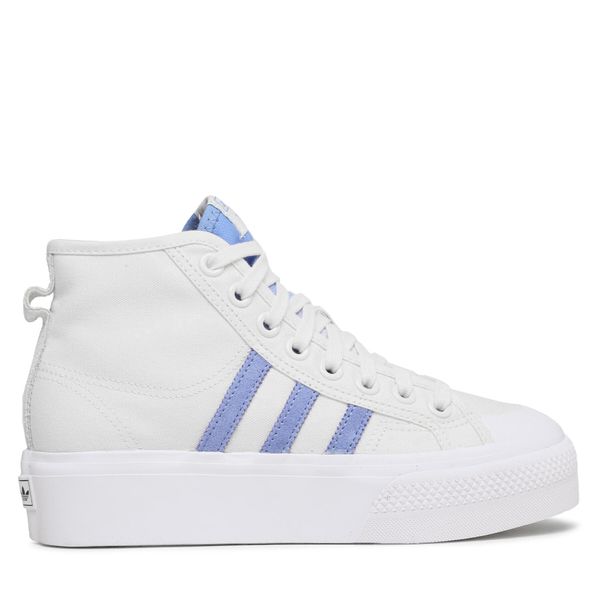 adidas Superge adidas Nizza Platform Mid FZ6189 Bela