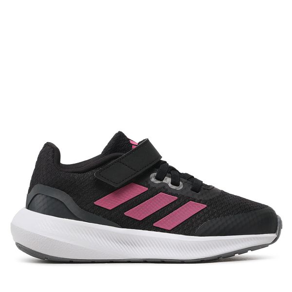 adidas Superge adidas Runfalcon 3.0 Sport Running Elastic Lace Top Strap Shoes HP5875 Črna