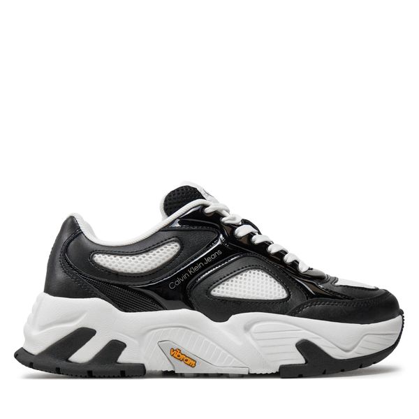 Calvin Klein Superge Calvin Klein Chunky Runner Vibram YW0YW01427 Črna