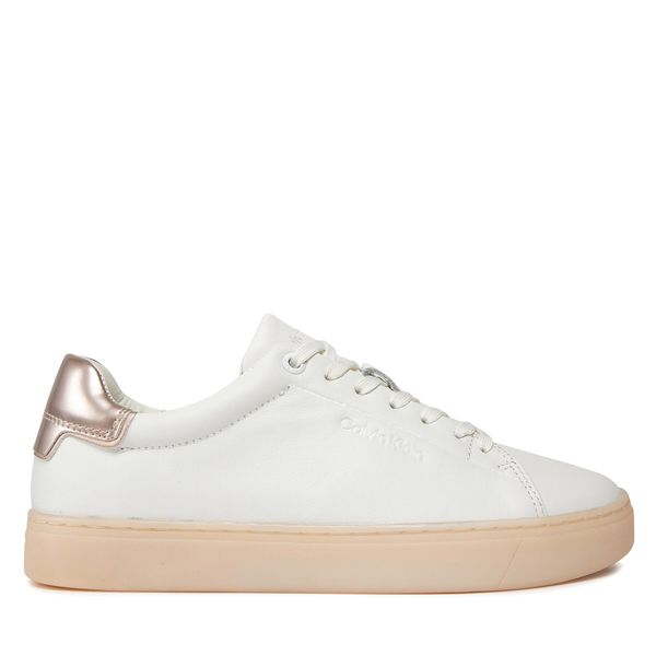 Calvin Klein Superge Calvin Klein Cupsole Lace Up Pearl HW0HW01897 Bela