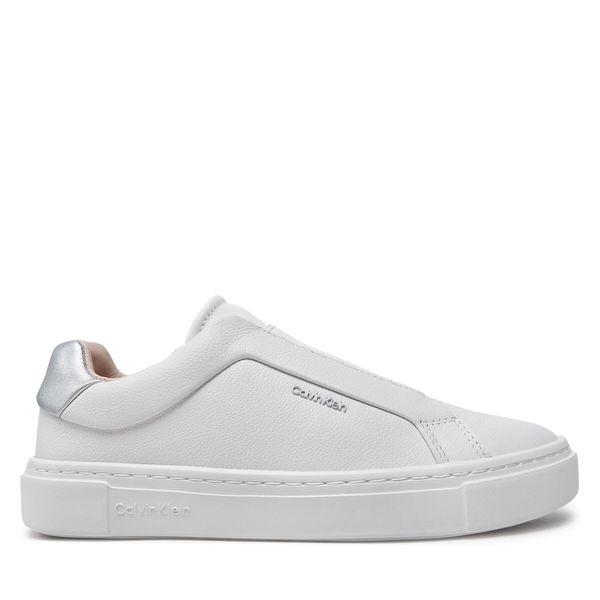 Calvin Klein Superge Calvin Klein Cupsole Slip On W/Ml HW0HW02289 Bela