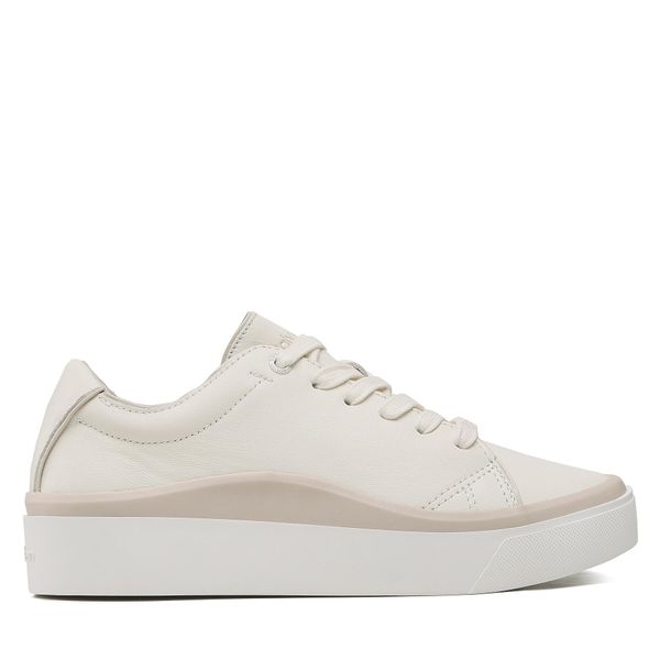 Calvin Klein Superge Calvin Klein Cupsole Wave Lace Up HW0HW01349 Marshmallow/Feather Gray 0K6