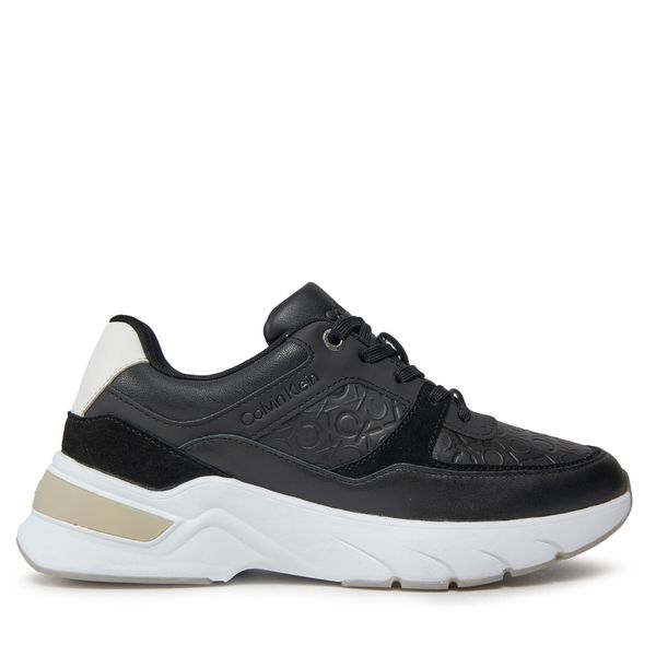 Calvin Klein Superge Calvin Klein Elevated Runner - Mono Mix HW0HW01869 Črna