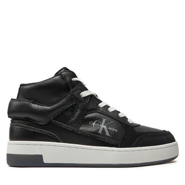 Calvin Klein Jeans Superge Calvin Klein Jeans Basket Cupsole High Mix Ml Mtr YW0YW01489 Črna