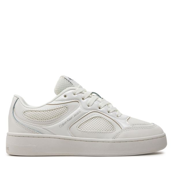 Calvin Klein Jeans Superge Calvin Klein Jeans Basket Cupsole Low Mix In Met YW0YW01387 Bela