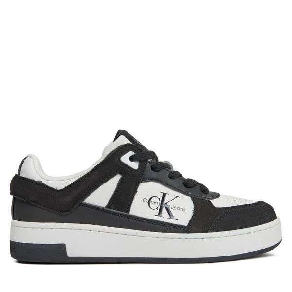 Calvin Klein Jeans Superge Calvin Klein Jeans Basket Cupsole Low Mix Ml Fad YW0YW01301 Črna