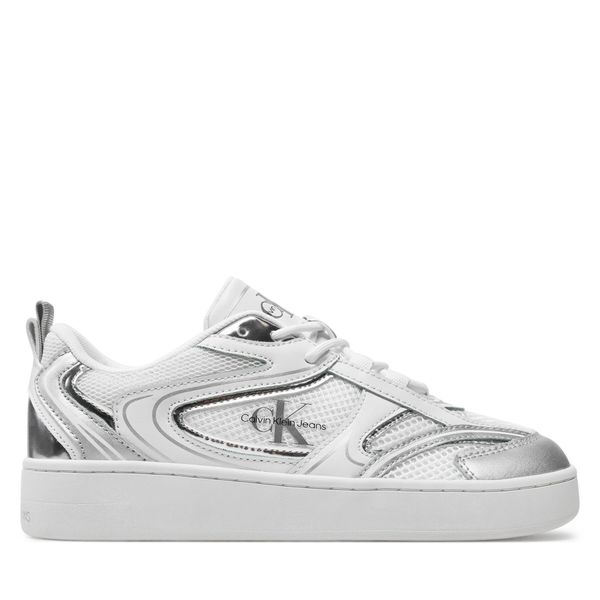 Calvin Klein Jeans Superge Calvin Klein Jeans Basket Cupsole Low Mix Ml Mr YW0YW01386 Bela