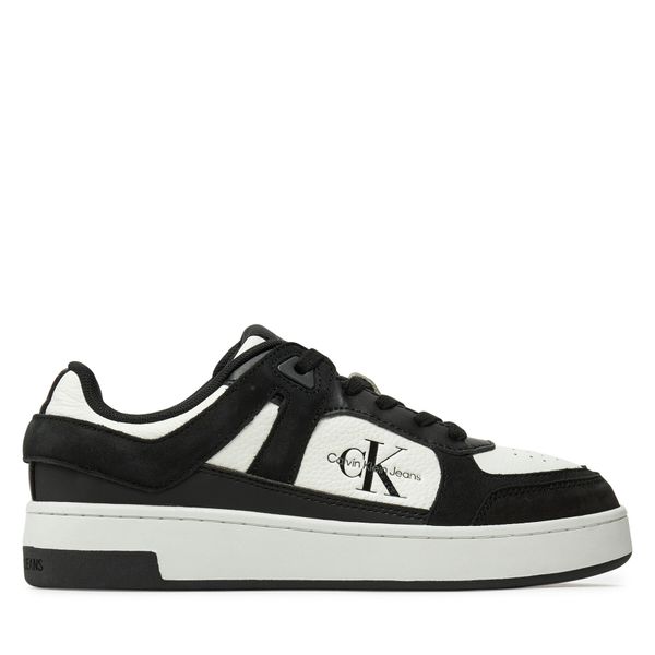 Calvin Klein Jeans Superge Calvin Klein Jeans Basket Cupsole Low Ml Mix YW0YW01579 Črna