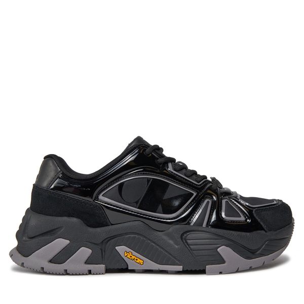 Calvin Klein Jeans Superge Calvin Klein Jeans Chunky Runner Vibram Mix Nbs Lum YW0YW01310 Črna