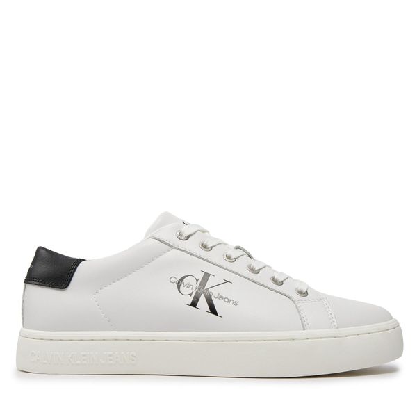 Calvin Klein Jeans Superge Calvin Klein Jeans Classic Cupsole Laceup Low Lth YM0YM00491 Bela