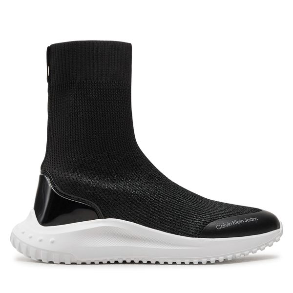 Calvin Klein Jeans Superge Calvin Klein Jeans Eva Runner High Sock Mtr YW0YW01485 Črna