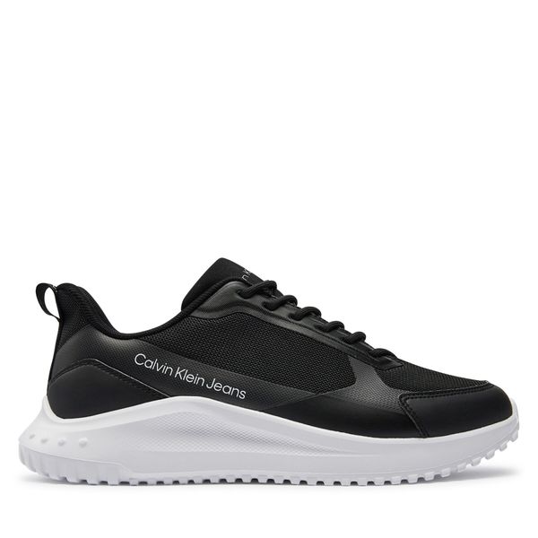 Calvin Klein Jeans Superge Calvin Klein Jeans Eva Runner Lowlaceup Mix In Mr YM0YM00906 Black/Bright White/Silver 0GM