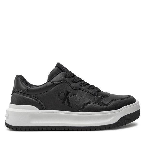 Calvin Klein Jeans Superge Calvin Klein Jeans Low Cut Lace-Up Sneaker V3A9-80980-1355 M Črna