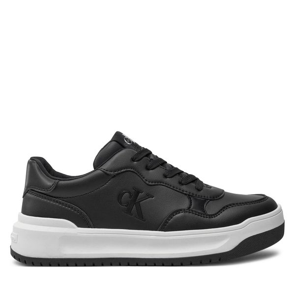 Calvin Klein Jeans Superge Calvin Klein Jeans Low Cut Lace-Up Sneaker V3A9-80980-1355 S Črna