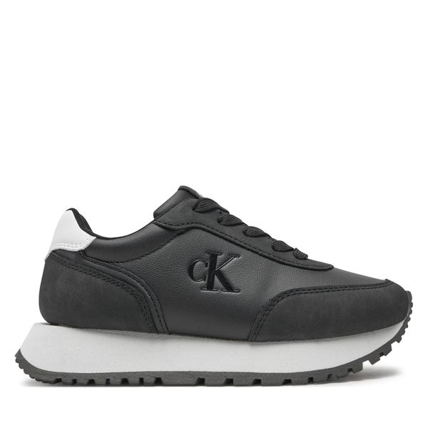 Calvin Klein Jeans Superge Calvin Klein Jeans Low Cut Lace-Up Sneaker V3A9-81004-1269 M Črna