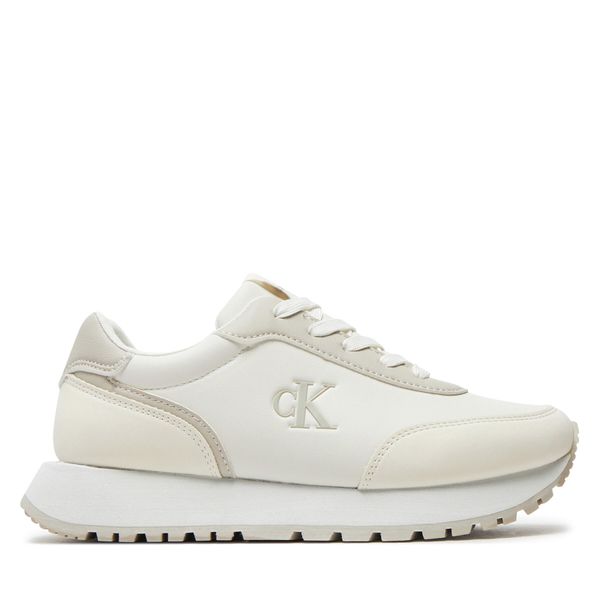 Calvin Klein Jeans Superge Calvin Klein Jeans Low Cut Lace-Up Sneaker V3A9-81004-1269 S Écru