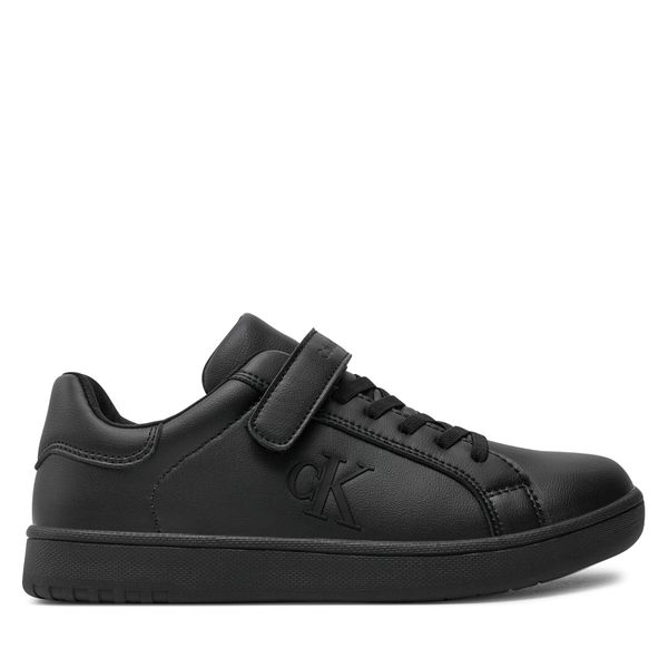 Calvin Klein Jeans Superge Calvin Klein Jeans Low Cut Lace-Up/Velcro Sneaker V3X9-81054-1355 S Črna