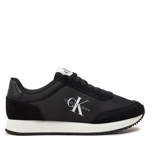 Calvin Klein Jeans Superge Calvin Klein Jeans Retro Runner Low Lace Ny Ml YW0YW01326 Črna