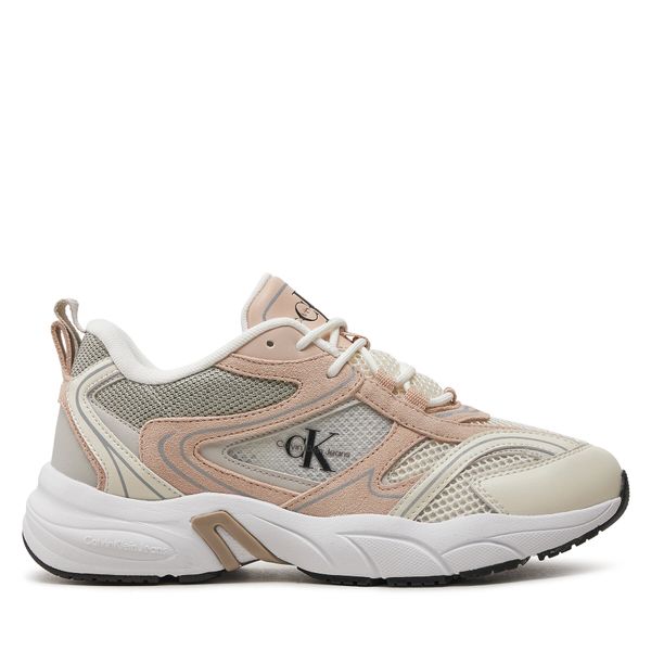 Calvin Klein Jeans Superge Calvin Klein Jeans Retro Tennis Su-Mesh Wn YW0YW00891 Bež