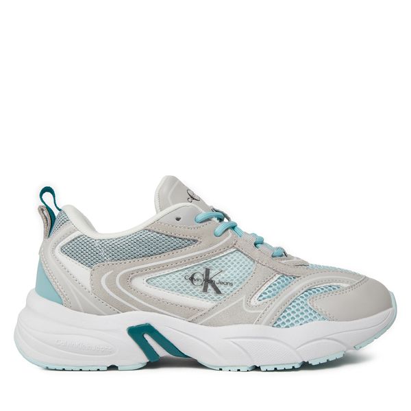 Calvin Klein Jeans Superge Calvin Klein Jeans Retro Tennis Su-Mesh Wn YW0YW00891 Blue Glass/Fanfare/Oyster Mushroom 0H8