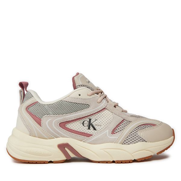 Calvin Klein Jeans Superge Calvin Klein Jeans Retro Tennis Su-Mesh Wn YW0YW00891 Creamy White/Eggshell/Ash Rose 0GH