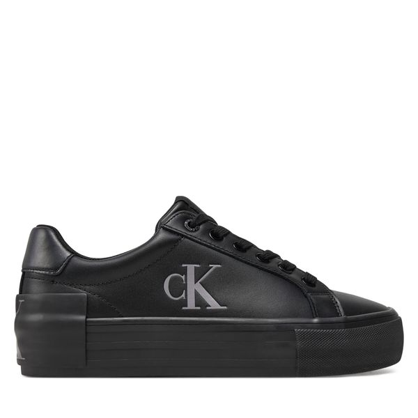 Calvin Klein Jeans Superge Calvin Klein Jeans Vulc Flatform YW0YW01613 Črna